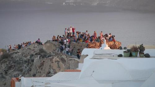 Greece I4picture IJkema Santorini Overview Sunset