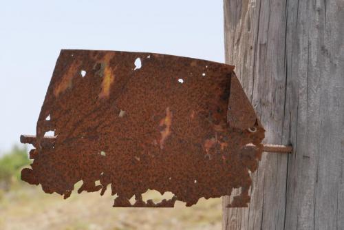Greece I4picture IJkema Rusted street sign