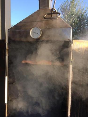 Zalm in de rookkast